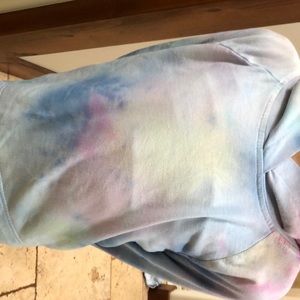 Tie dye sweat shirt